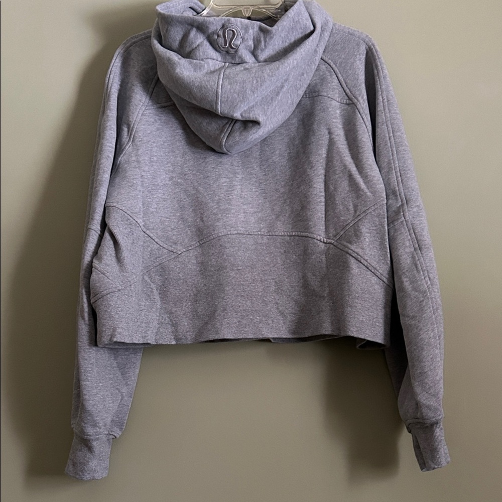 lululemon athletica Heather Gray Women's Hoodie - Picture 5 of 10